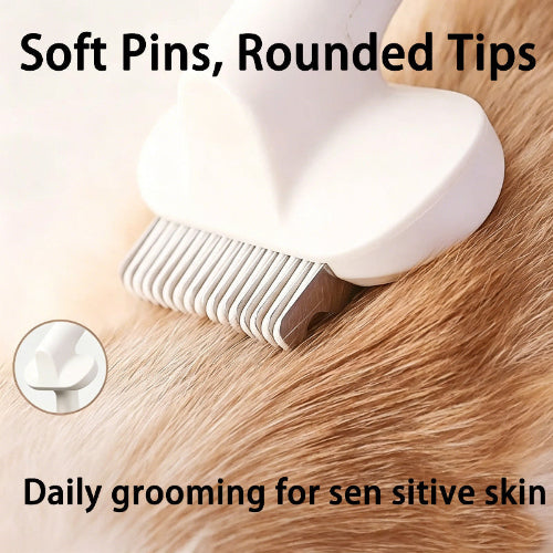 Self-Cleaning Grooming Brush
