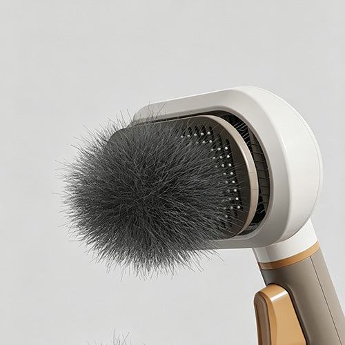 Self-Cleaning Grooming Brush
