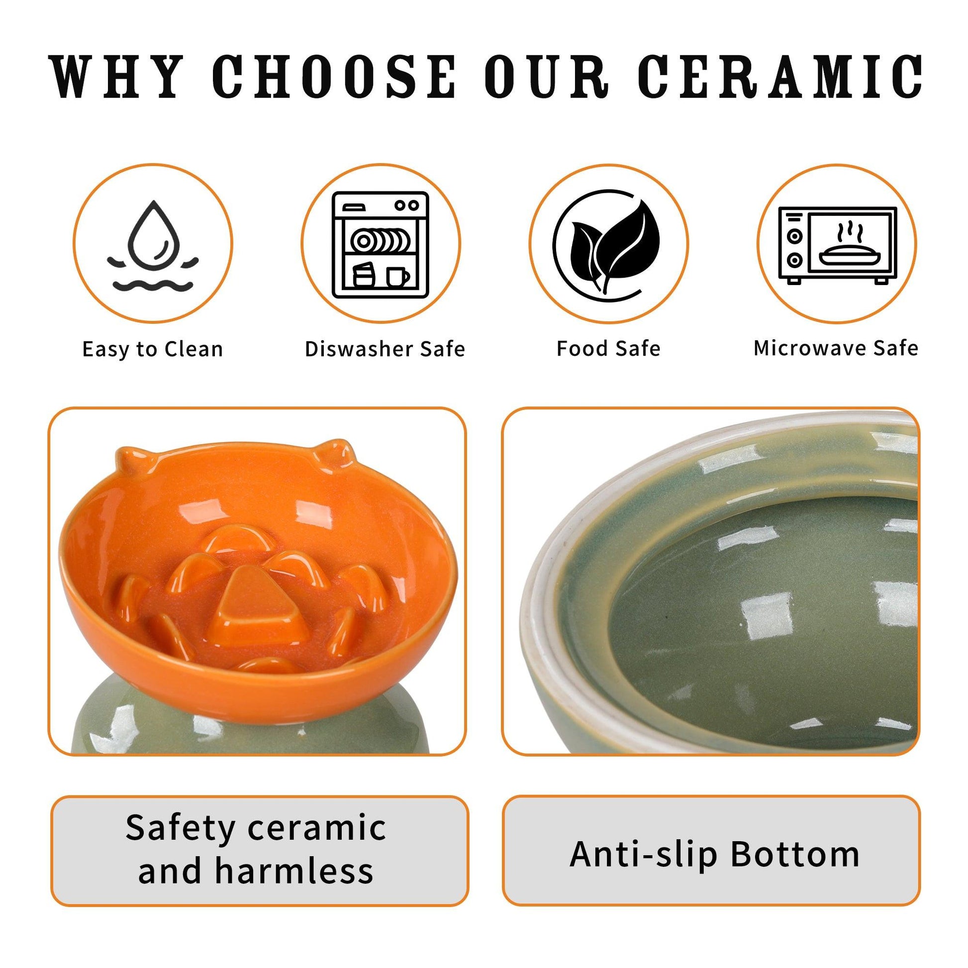 Slow Feeder Cat Bowl