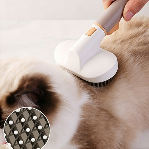 Self-Cleaning Grooming Brush
