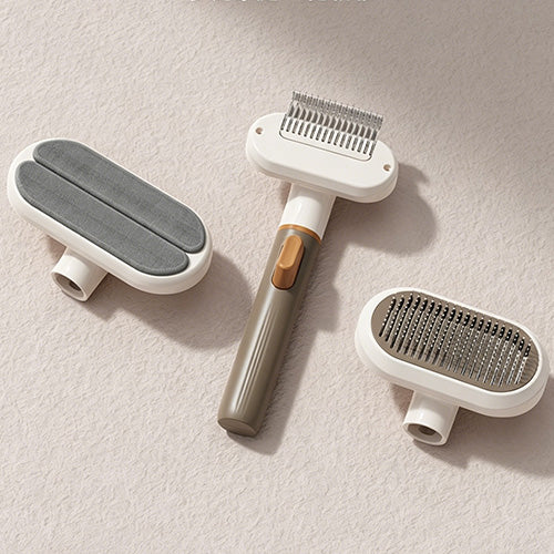 Self-Cleaning Grooming Brush