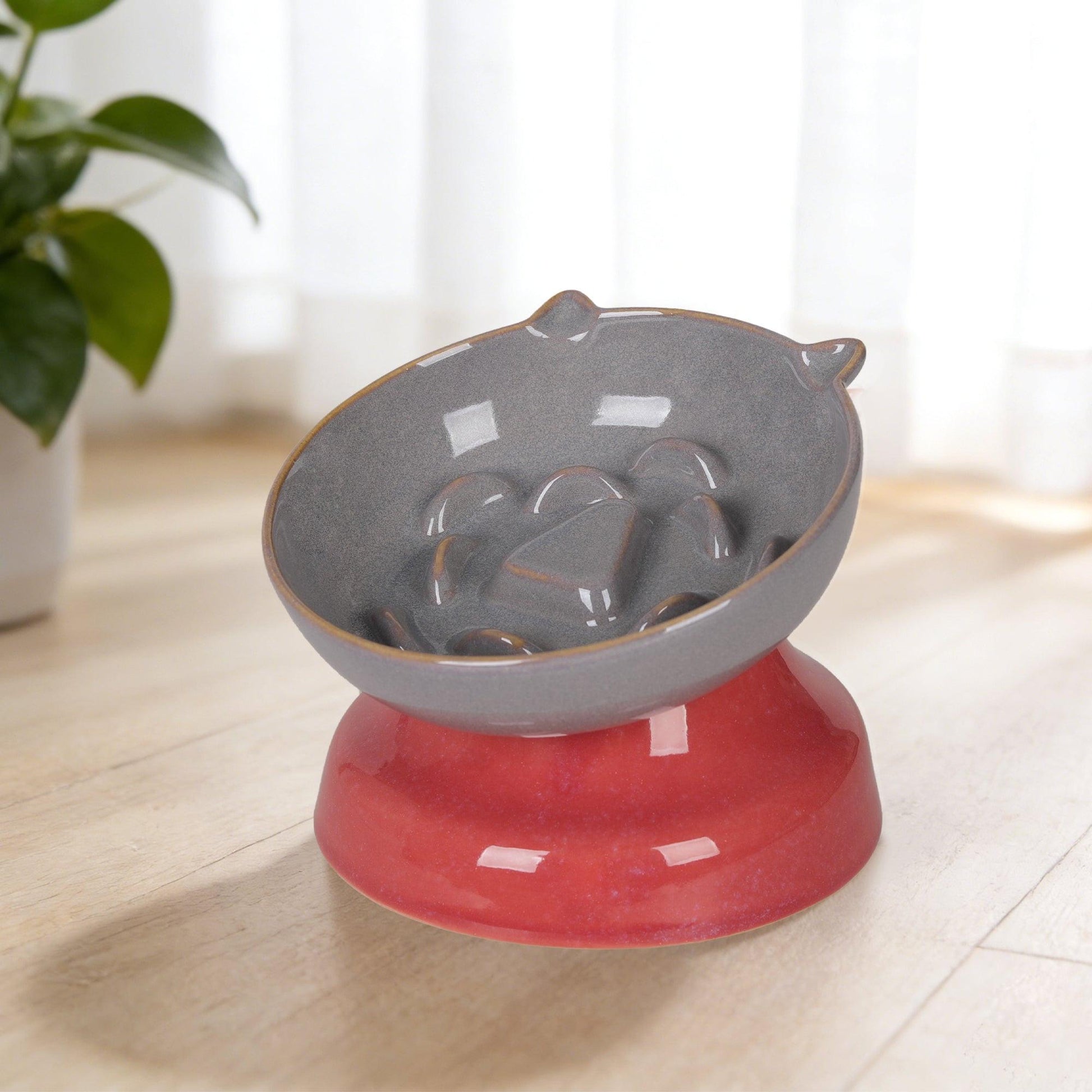 Slow Feeder Cat Bowl – Reduce Vomiting & Slow Down Eating