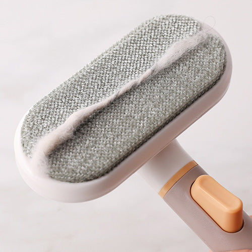 Self-Cleaning Grooming Brush