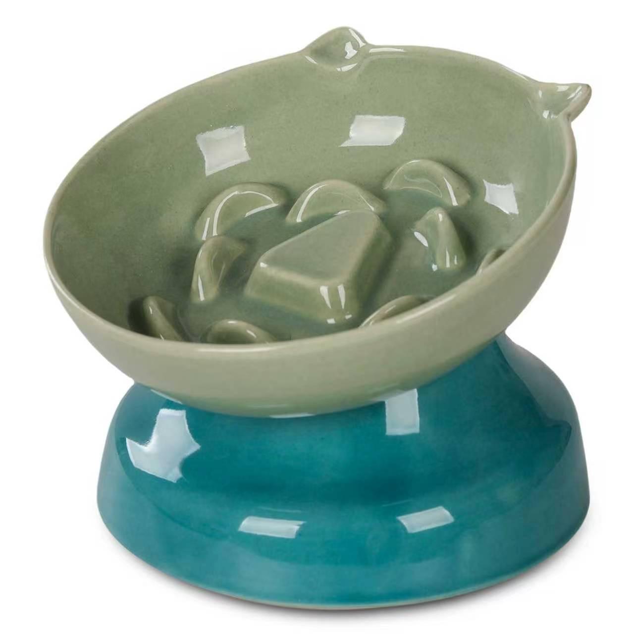 Slow Feeder Cat Bowl That Helps Prevent Vomiting & Bloating – KittyDine