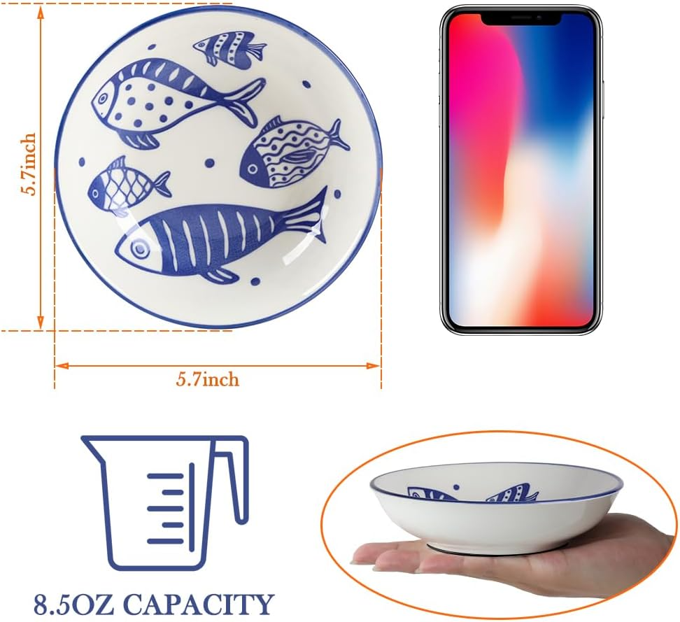 2PCS Wide Shallow Ceramic Cat Food Bowls – Whisker Friendly | KittyDine.