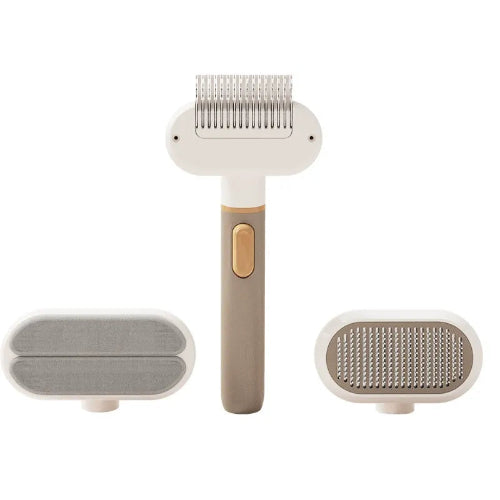 Self-Cleaning Grooming Brush