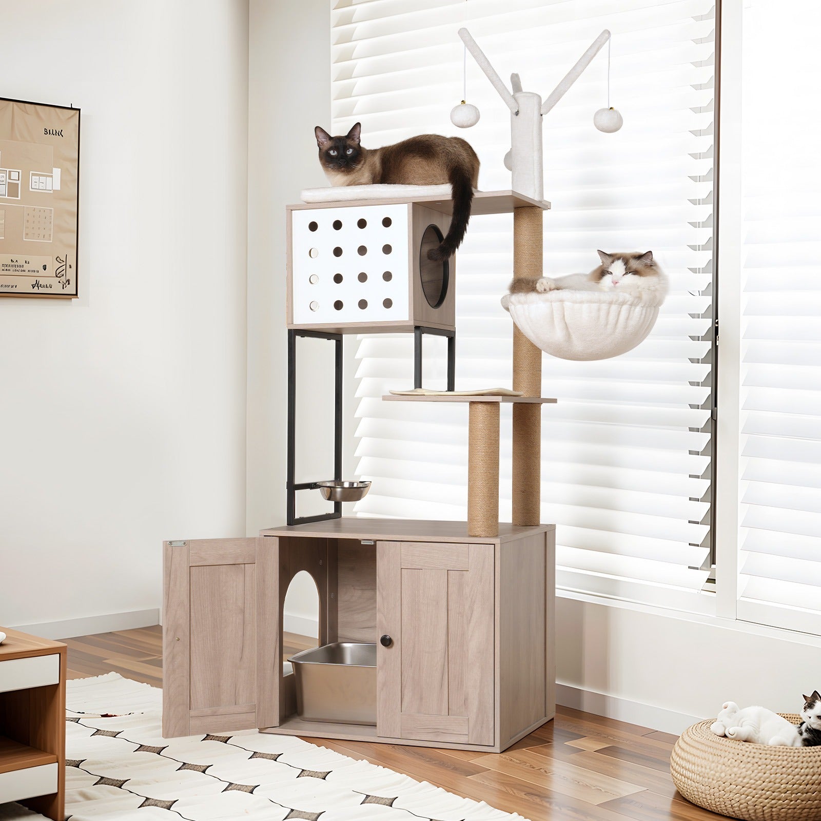 Modern Cat Condo and Perch
