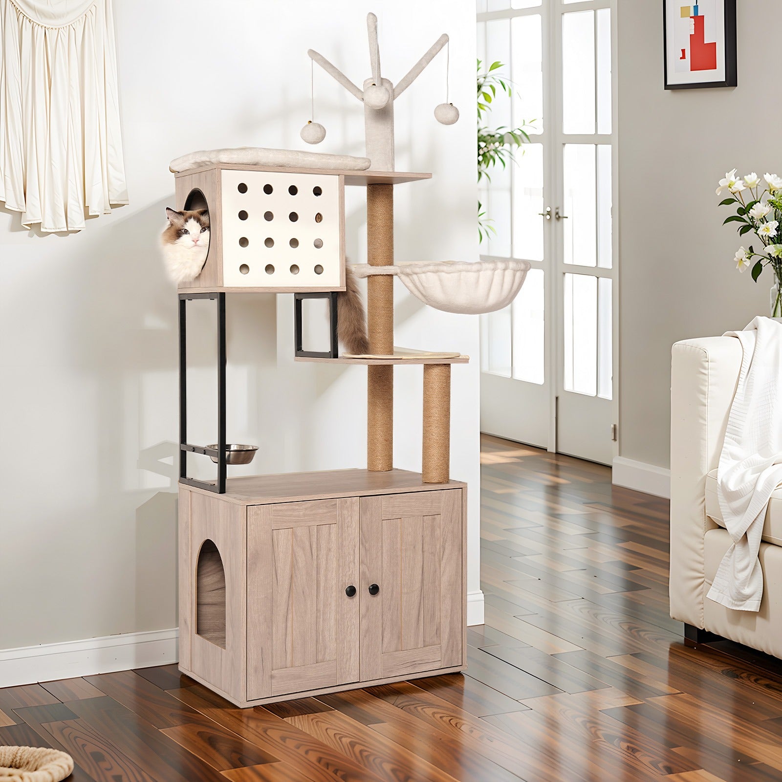 Modern Cat Condo and Perch