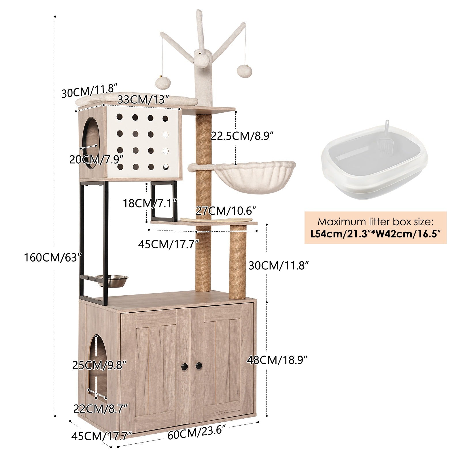 Modern Cat Condo and Perch