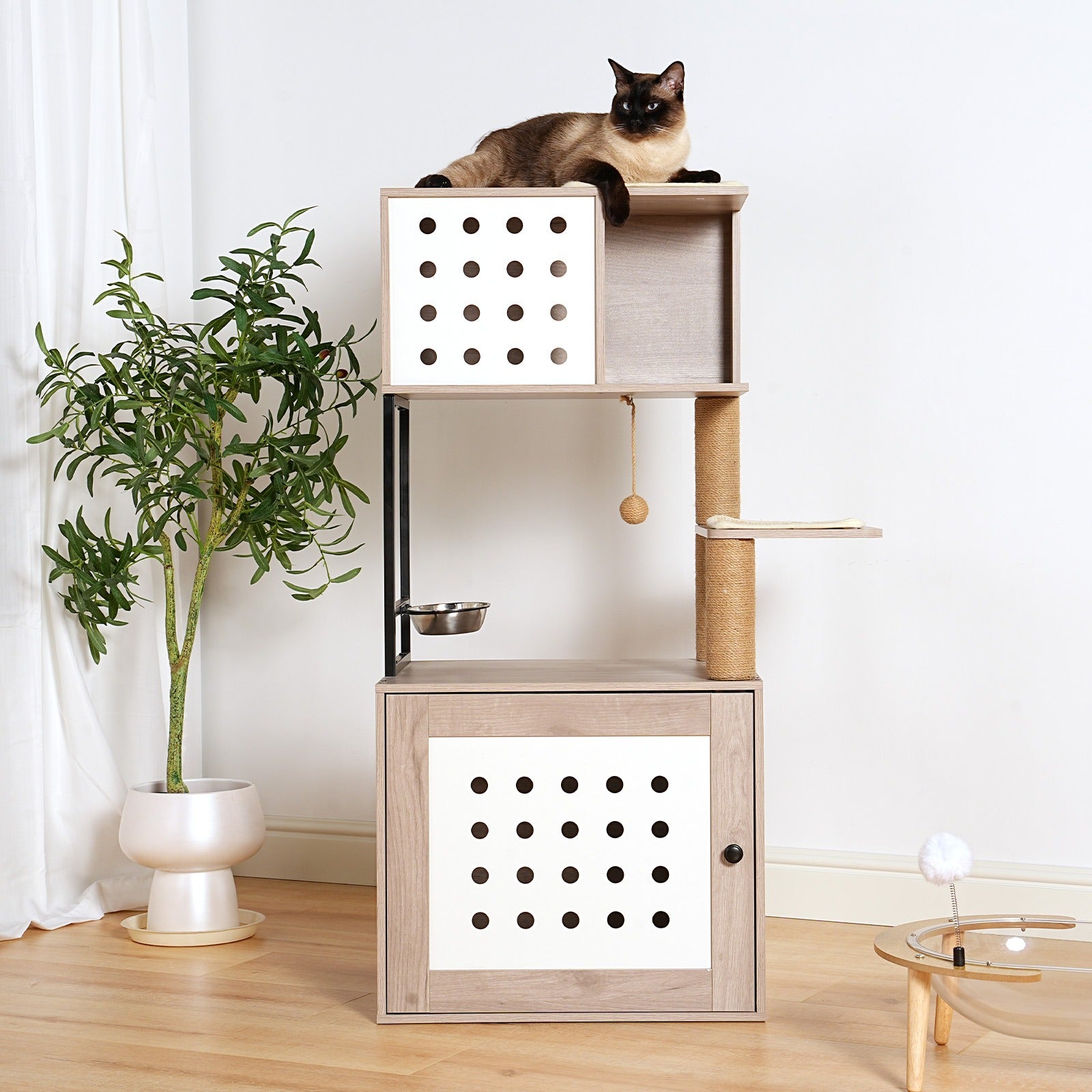 Modern Cat Condo and Perch